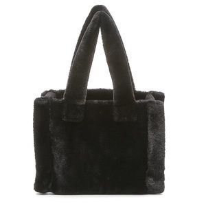 Madden girl fluffy mini tote